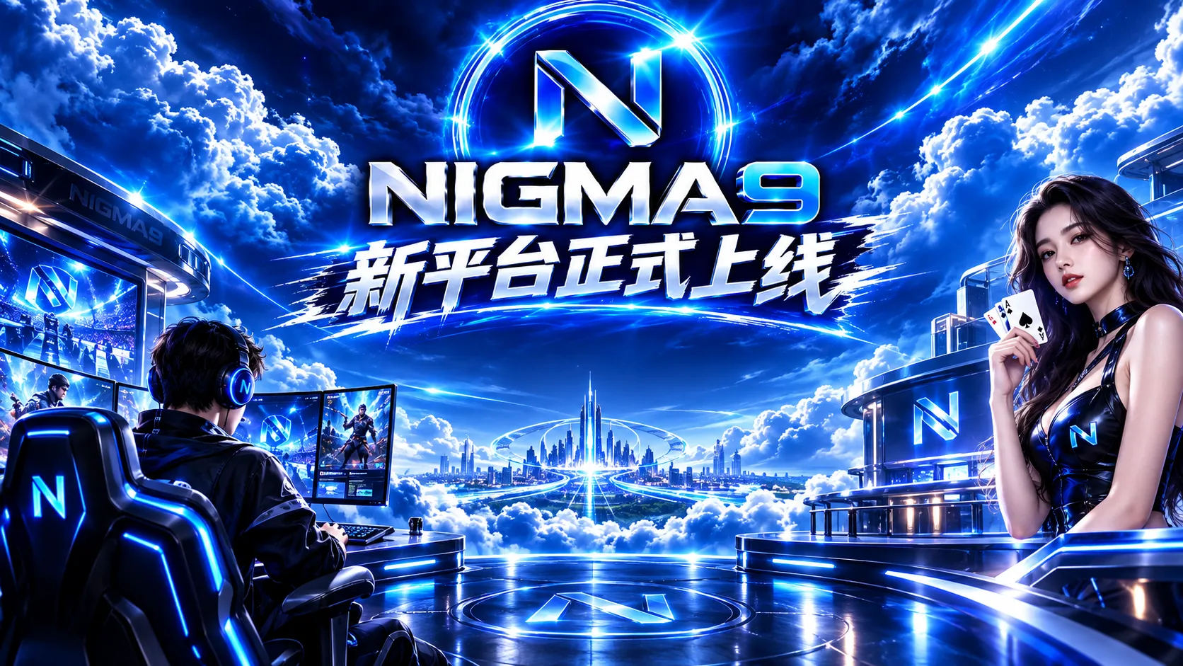 Nigma9 new platform official launch banner