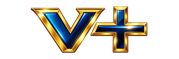 V+ game provider logo